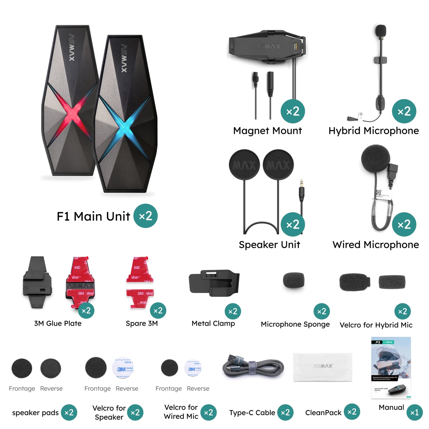 Motorcycle Helmet Bluetooth