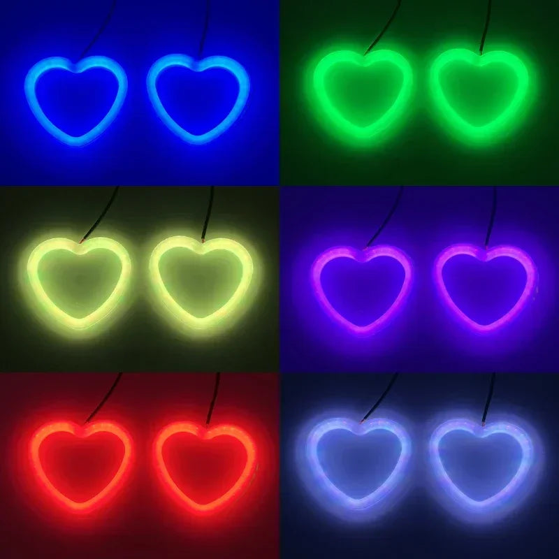 Control LED Heart-Shaped
