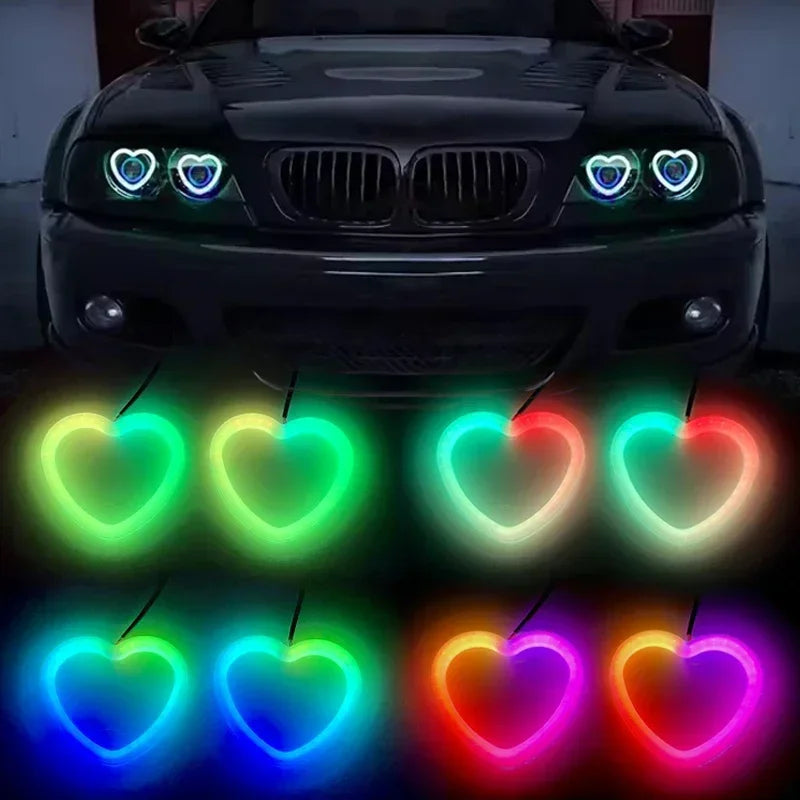 Control LED Heart-Shaped