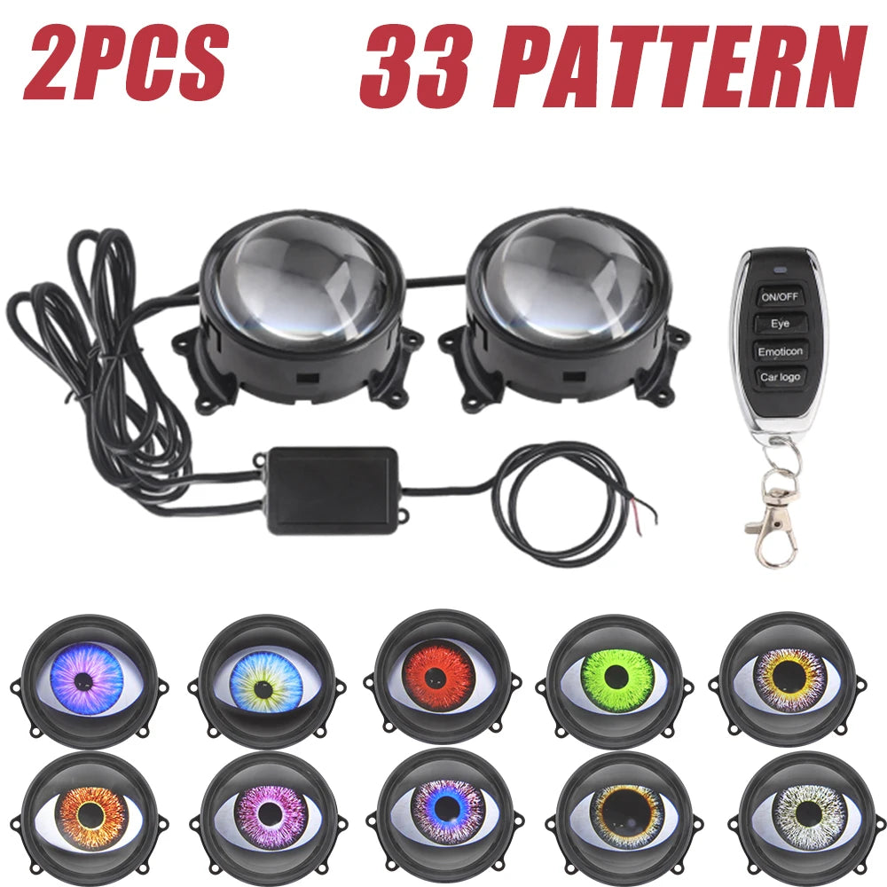 Evil Eye LED for Car Accessories