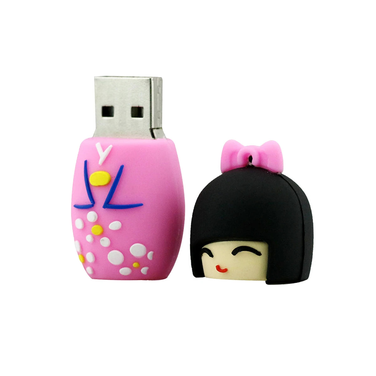 Cartoon Kimono Japanese Doll USB 2.0