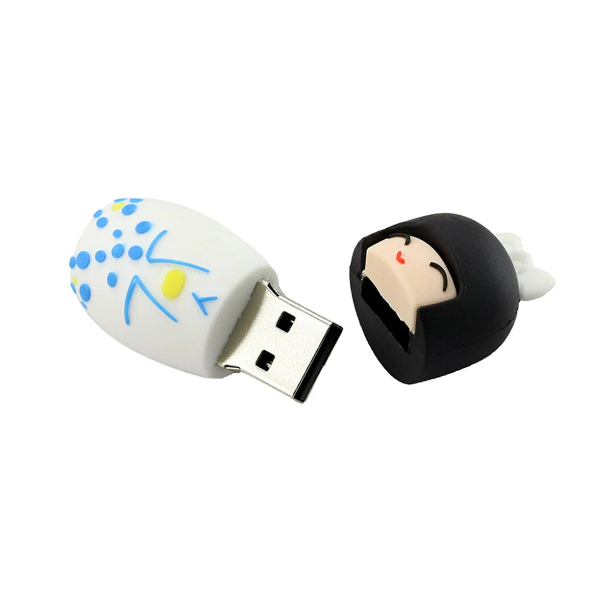 Cartoon Kimono Japanese Doll USB 2.0
