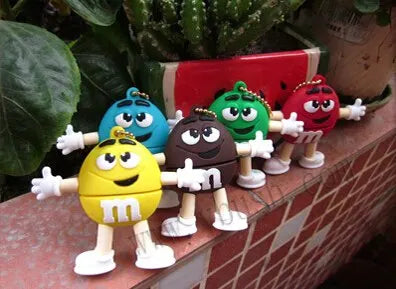 Chocolate M&M USB Flash Drive