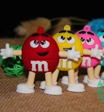 Chocolate M&M USB Flash Drive
