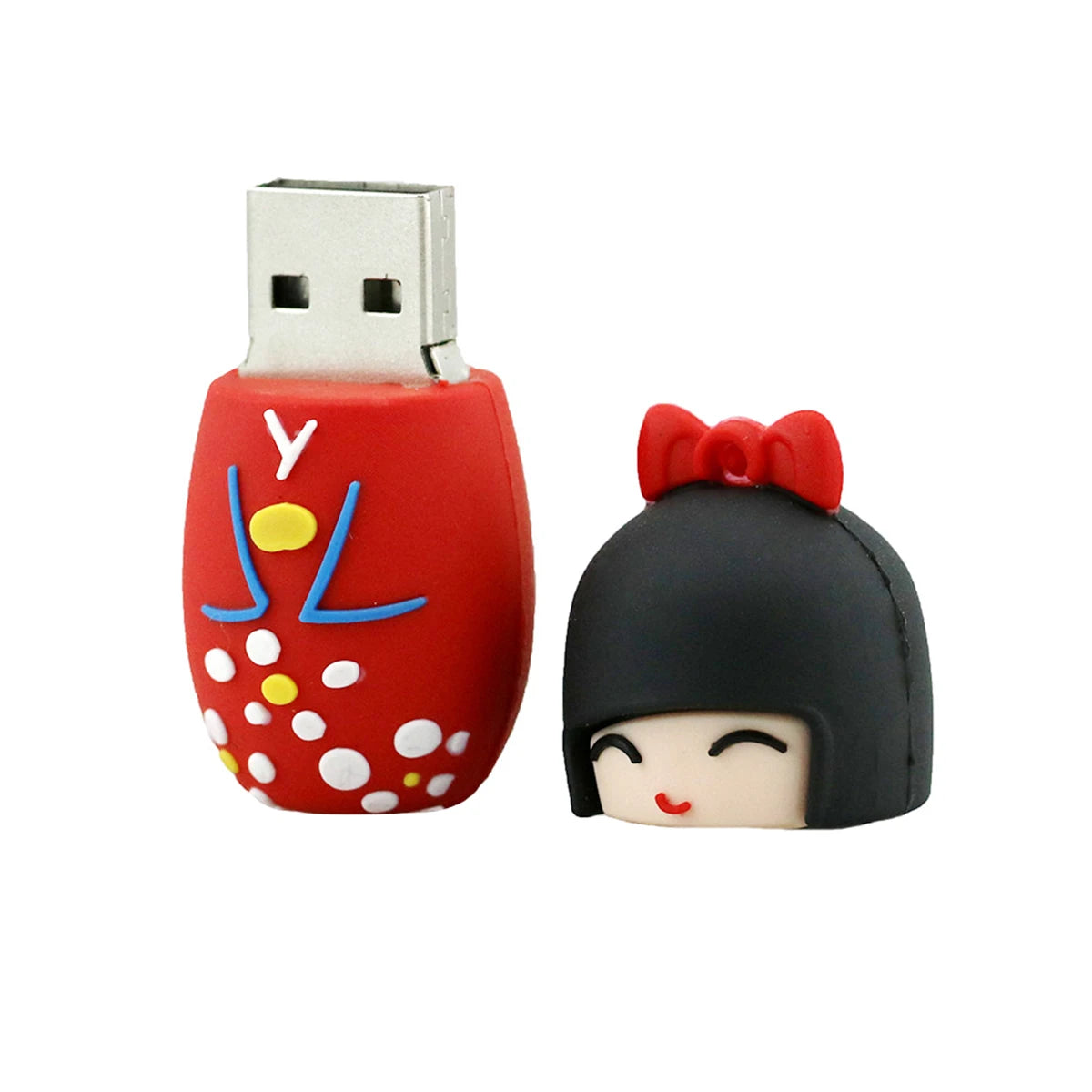 Cartoon Kimono Japanese Doll USB 2.0