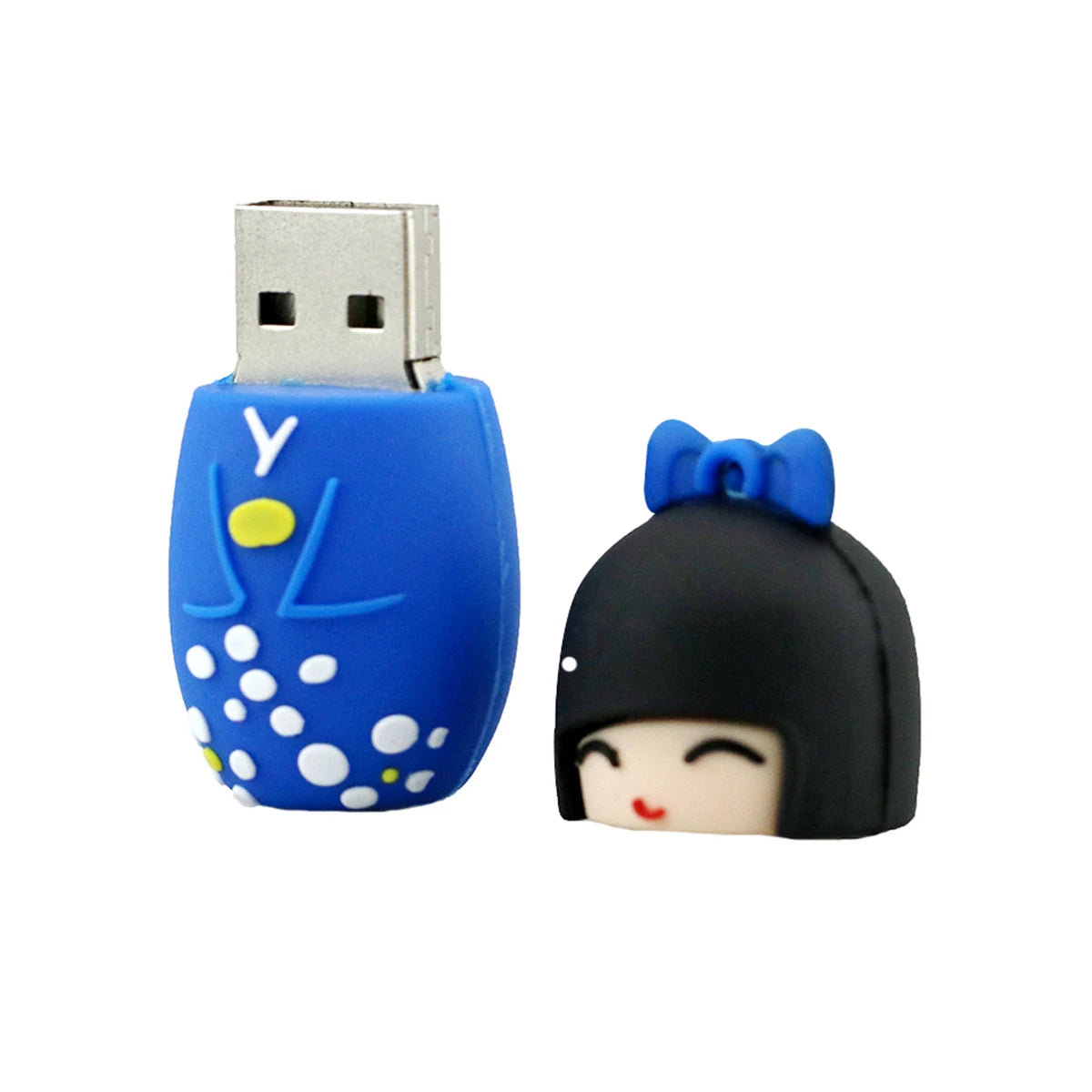 Cartoon Kimono Japanese Doll USB 2.0