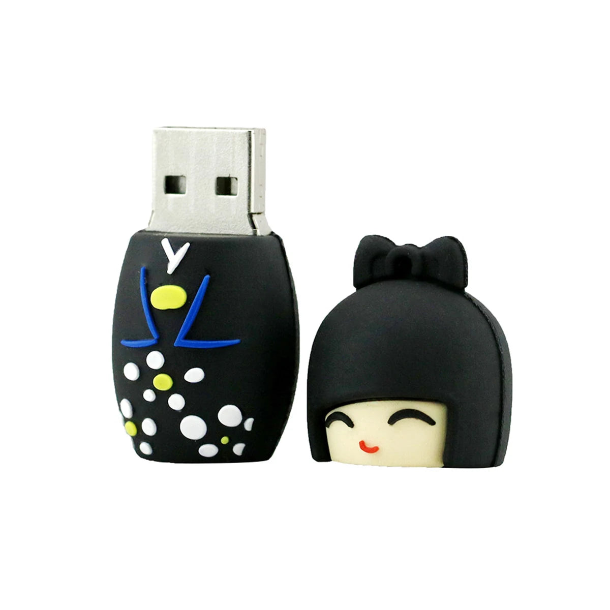 Cartoon Kimono Japanese Doll USB 2.0