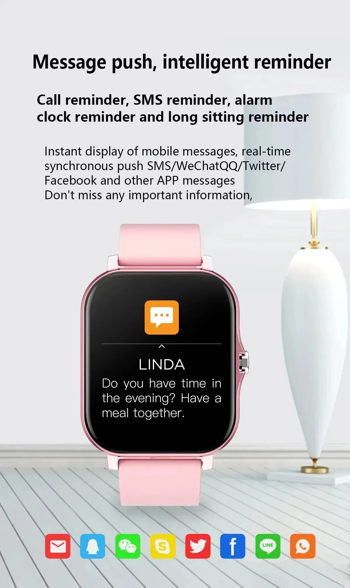 Smart Watch  For Phones Android IOS