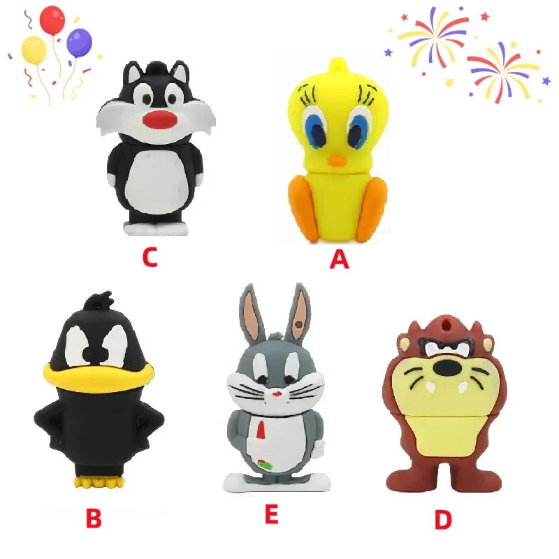 Pendrive Duck Rabbit Cartoon Movie Usb Flash Drive