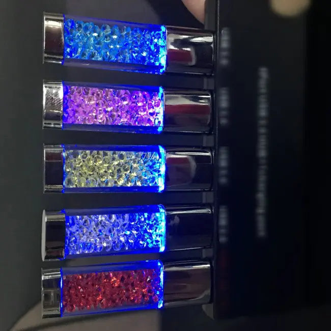 Creative Crystal&LED Light  USB FlashDrive